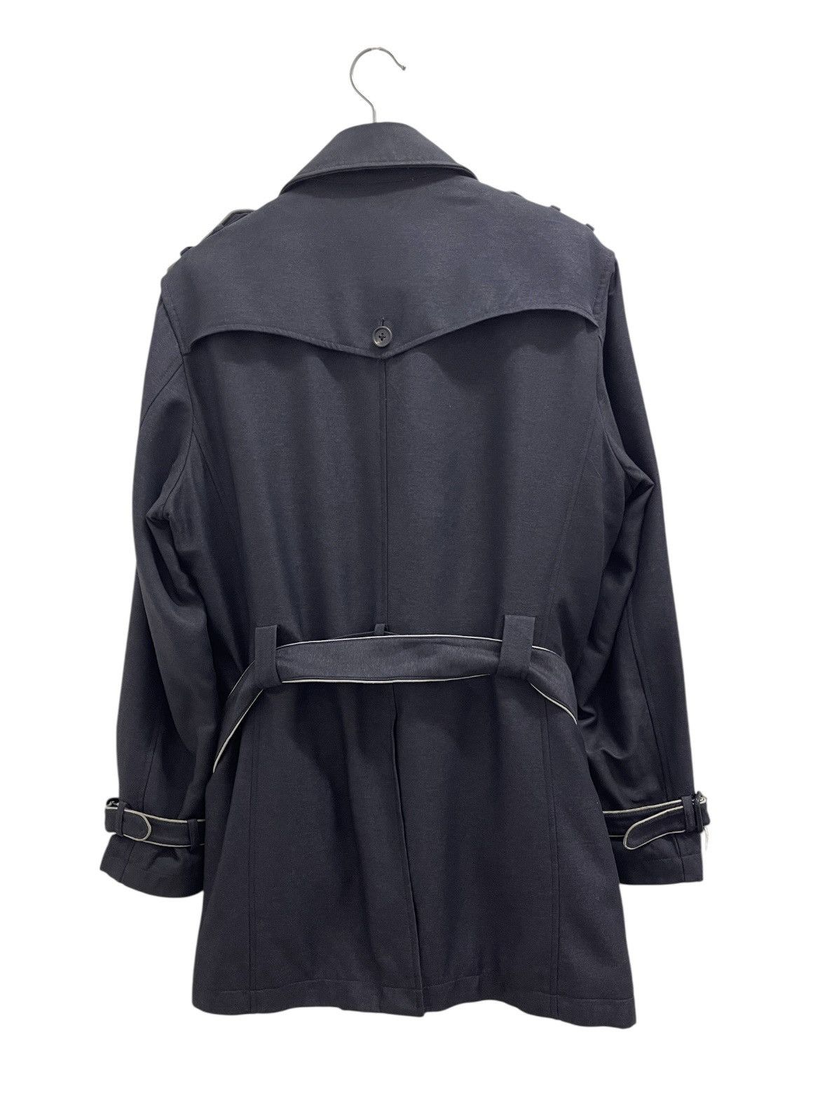 Katharine Hamnett London Yorkshire Tweed Lined Belted Coat Size US M / EU 48-50 / 2 - 7 Thumbnail