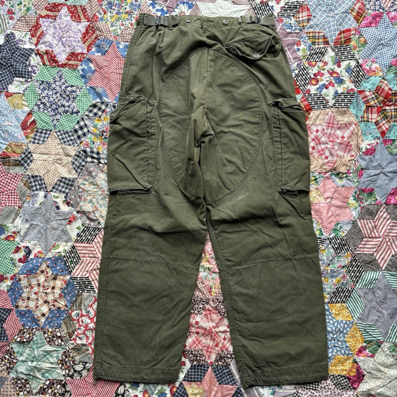 Vintage Vintage 1967 Canadian Military Pants 31-35 x 31 Size US 31 - 2 Thumbnail
