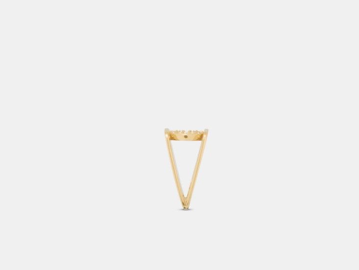 Dior o1w1db10325 Size: OS / R1525 30 Montaigne Ring in Gold Size ONE SIZE - 2 Thumbnail