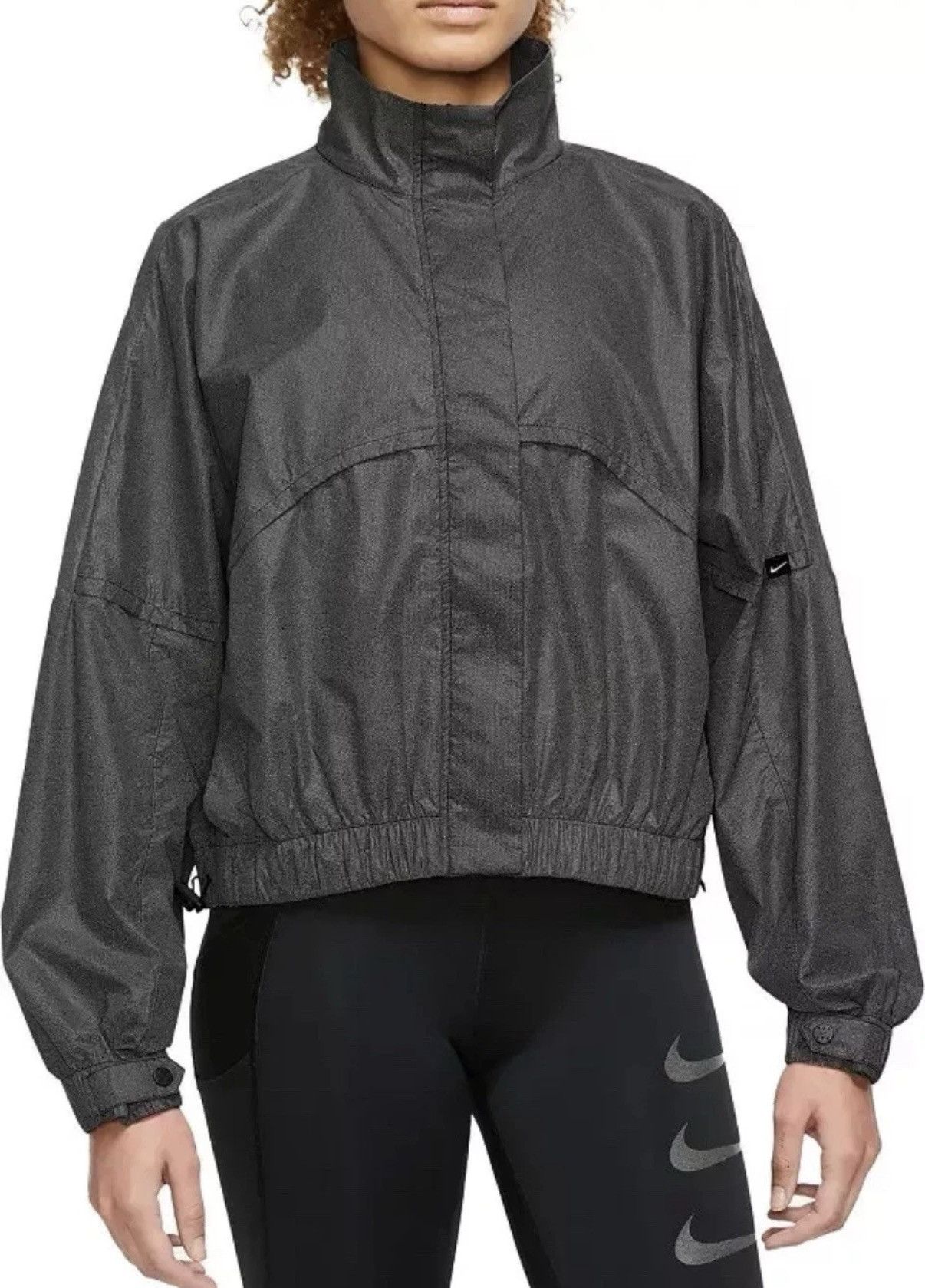 Nike Nike Unisex M-Tall Run Division Reflective Running Jacket Size M / US 6-8 / IT 42-44 - 6 Thumbnail