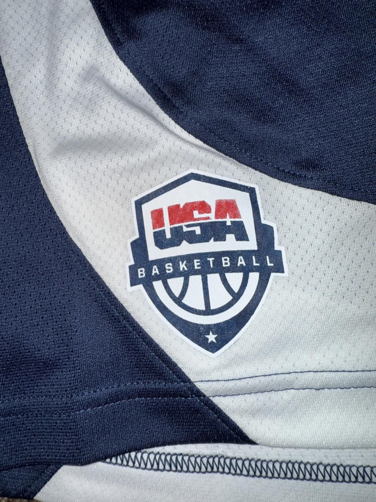 Nike Nike Men’s USA Basketball Paris 2024 Limited Practice 9” Mesh Shorts Size US 44 / EU 60 - 3 Thumbnail