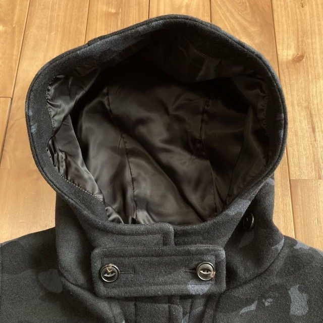 Bape BAPE Wool duffle coat black camo a bathing ape NIGO Size US L / EU 52-54 / 3 - 4 Thumbnail