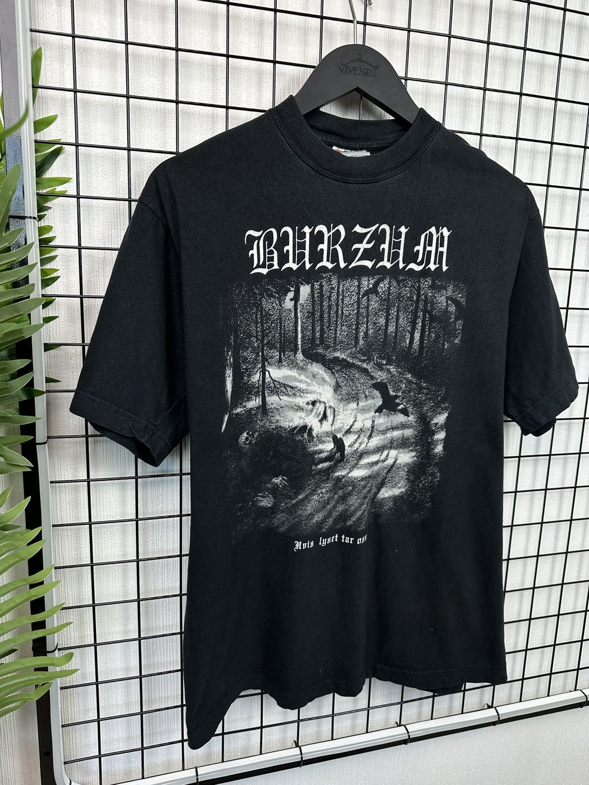 Band Tees × Vintage Vintage rare 90s Burzum Hvis lyset tar oss T-shirt Men L Size US L / EU 52-54 / 3 - 2 Thumbnail