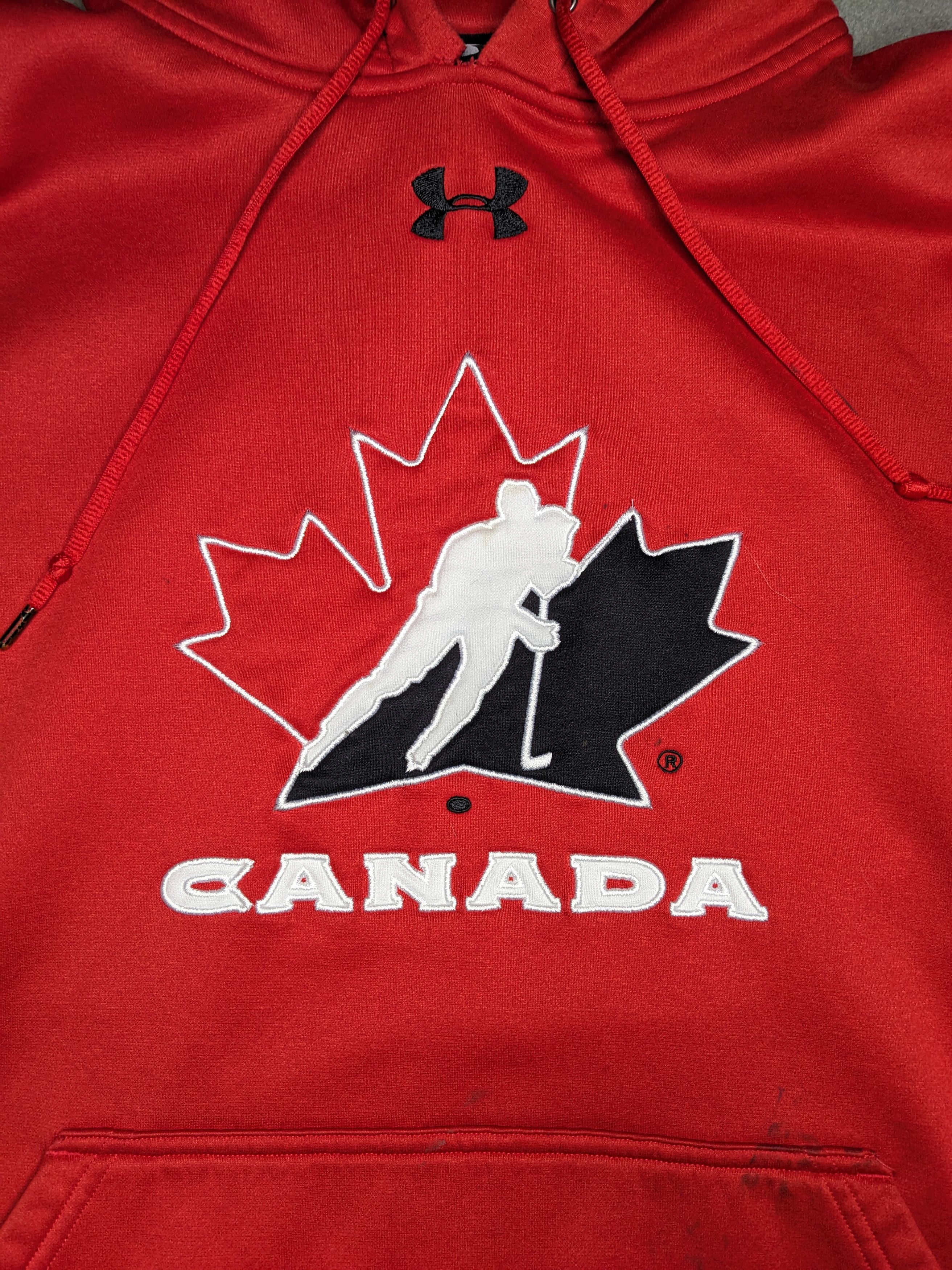 Under Armour Under Armour Team Canada Large Hoodie Sweater Olympics IIHF Size US L / EU 52-54 / 3 - 2 Thumbnail