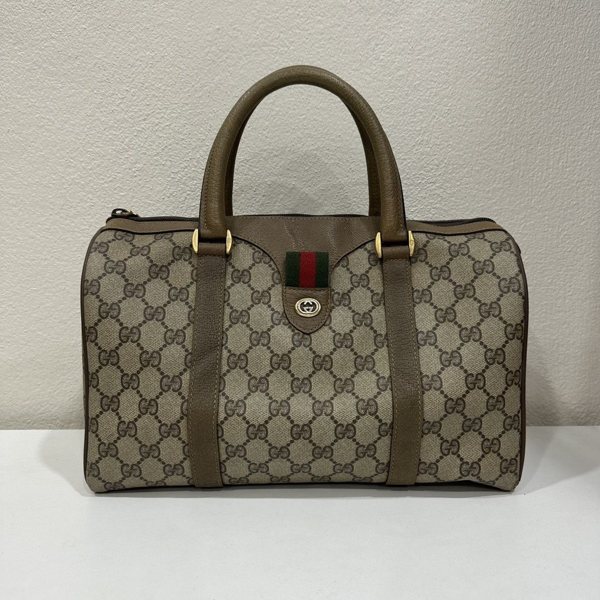Gucci ‼️LASTDROP‼️ GUCCI VINTAGE GG BOSTON MONOGRAM BAG Size ONE SIZE - 2 Thumbnail
