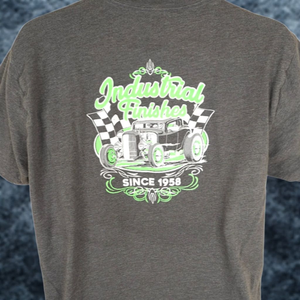Next Level Hot Rod Car T Shirt Mens XL Gray Industrial Finishes Size US XL / EU 56 / 4 - 1 Thumbnail