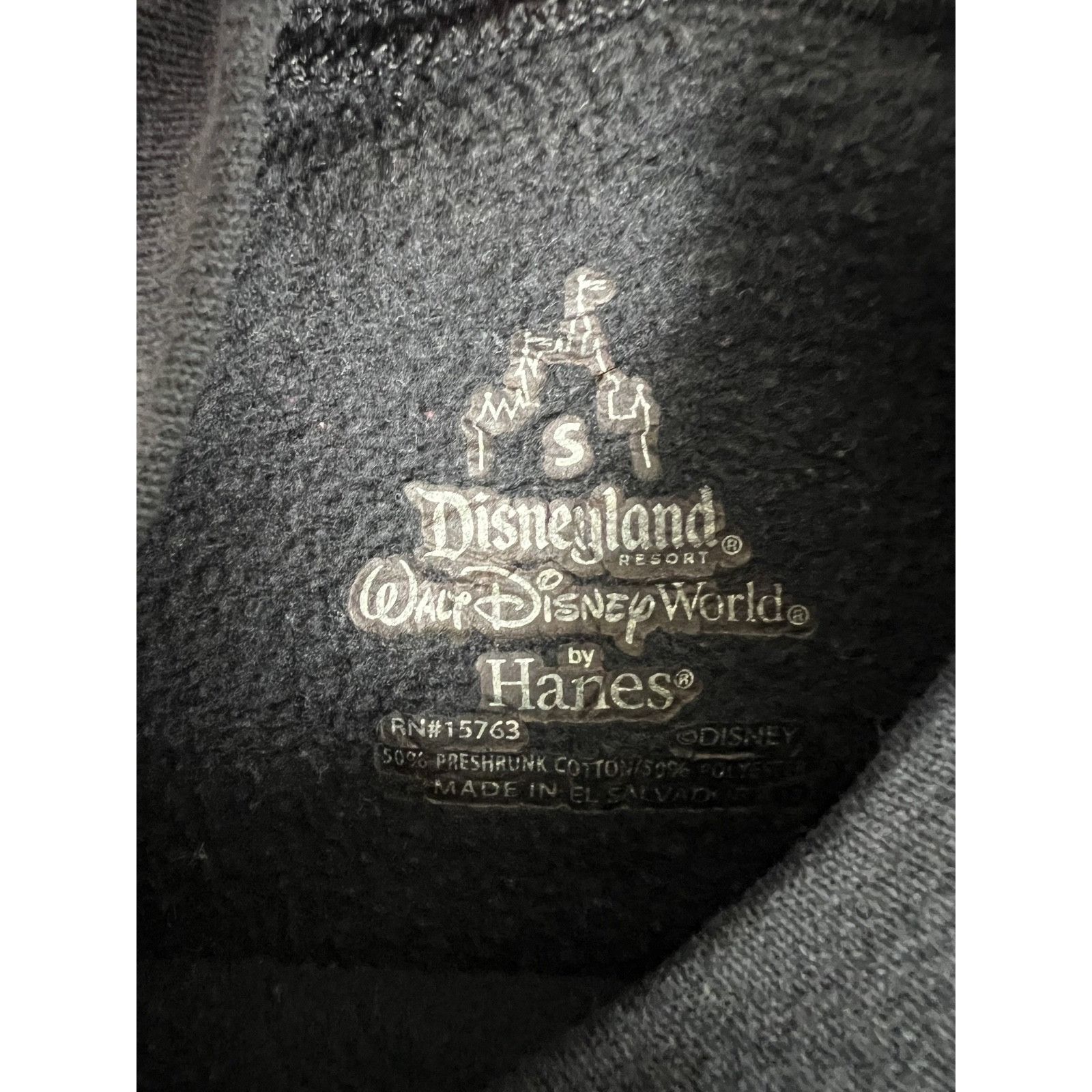 Disney Vintage Disneyland Sweatshirt Crewneck Size Small Black "Hap Size US S / EU 44-46 / 1 - 5 Thumbnail
