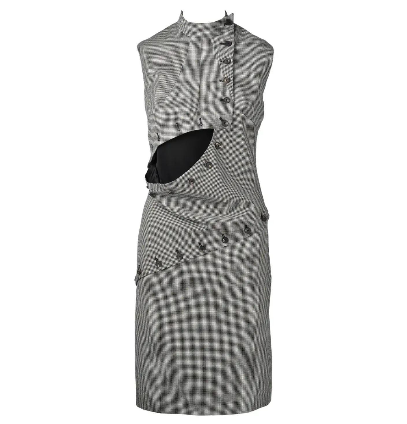 Alexander McQueen Alexander McQueen Deconstructed Button Joan Of Arc Dress Size M / US 6-8 / IT 42-44 - 1 Thumbnail
