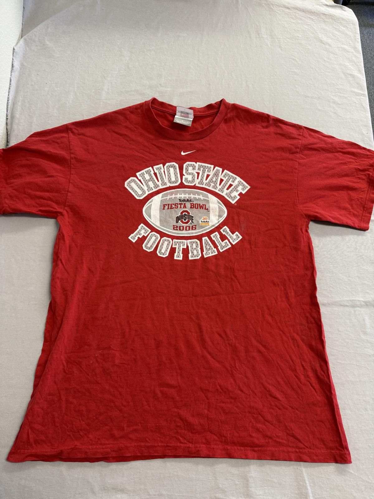 Nike Ohio State Football T-shirt Nike 2006 Fiesta Bowl Tee - L Size US L / EU 52-54 / 3 - 1 Thumbnail