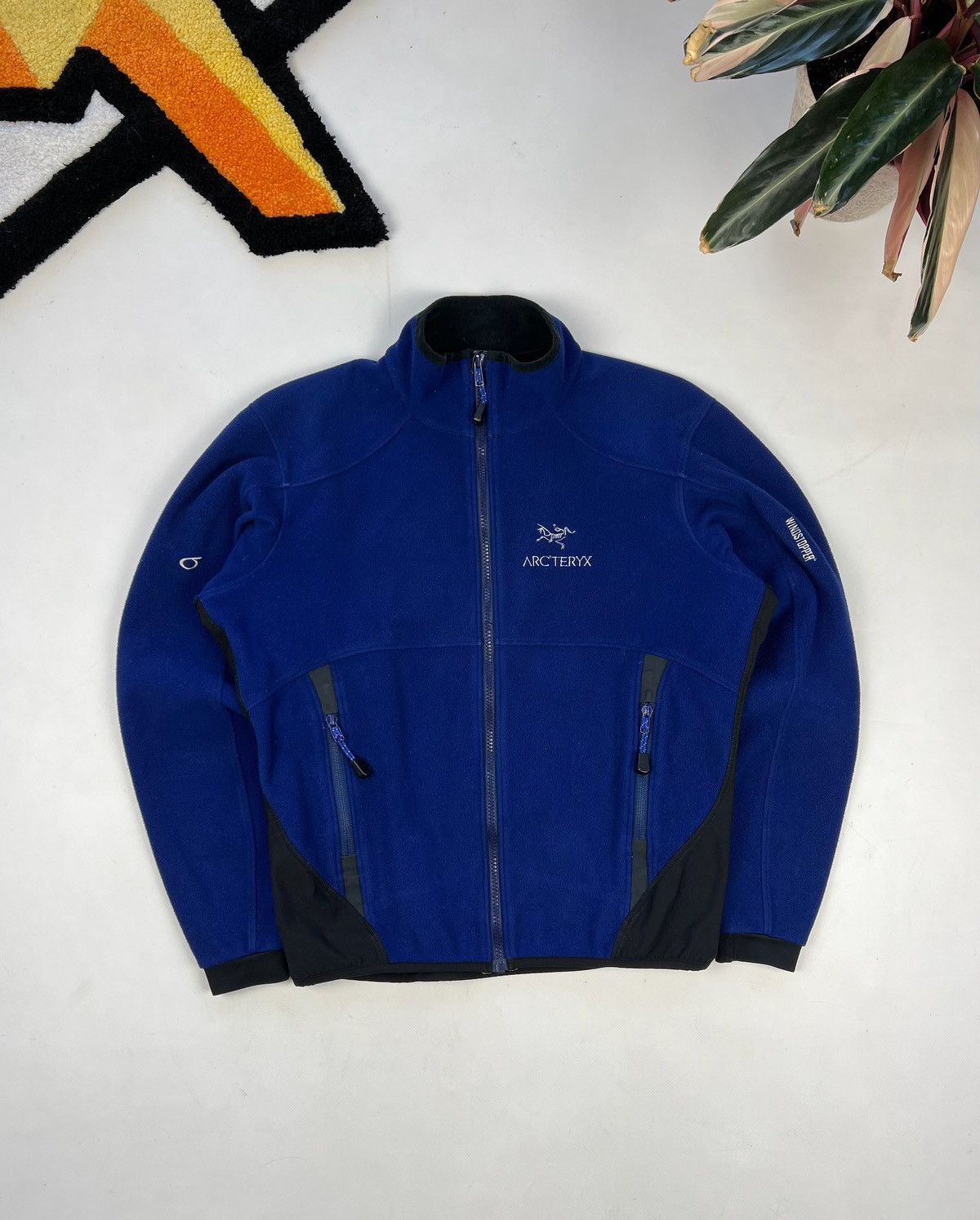 image of Arcteryx x Outdoor Life Vintage Arc’Teryx Sigma Fleece Softshell Jacket 90's in Blue (Size Small)