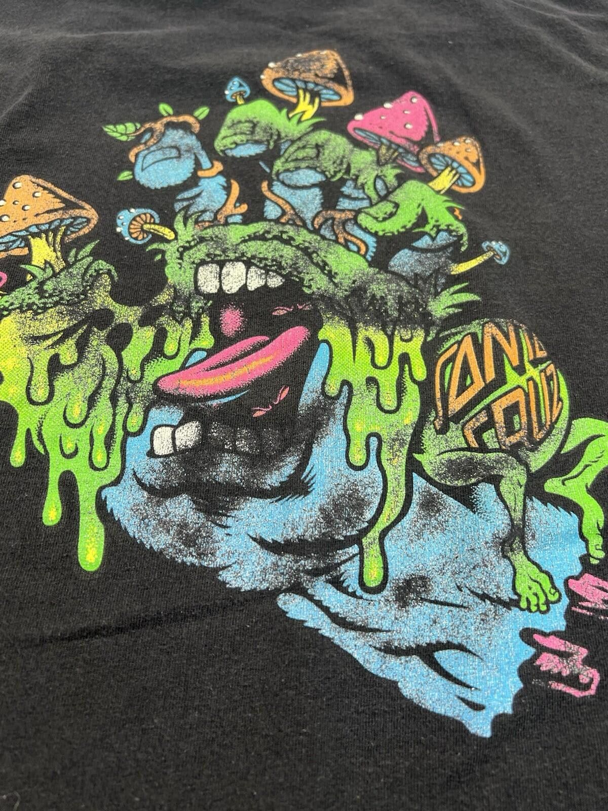 Santa Cruz Skateboards Santa Cruz Toxic Mushroom Graphic Skate T Shirt Black L #13 Size US L / EU 52-54 / 3 - 2 Thumbnail