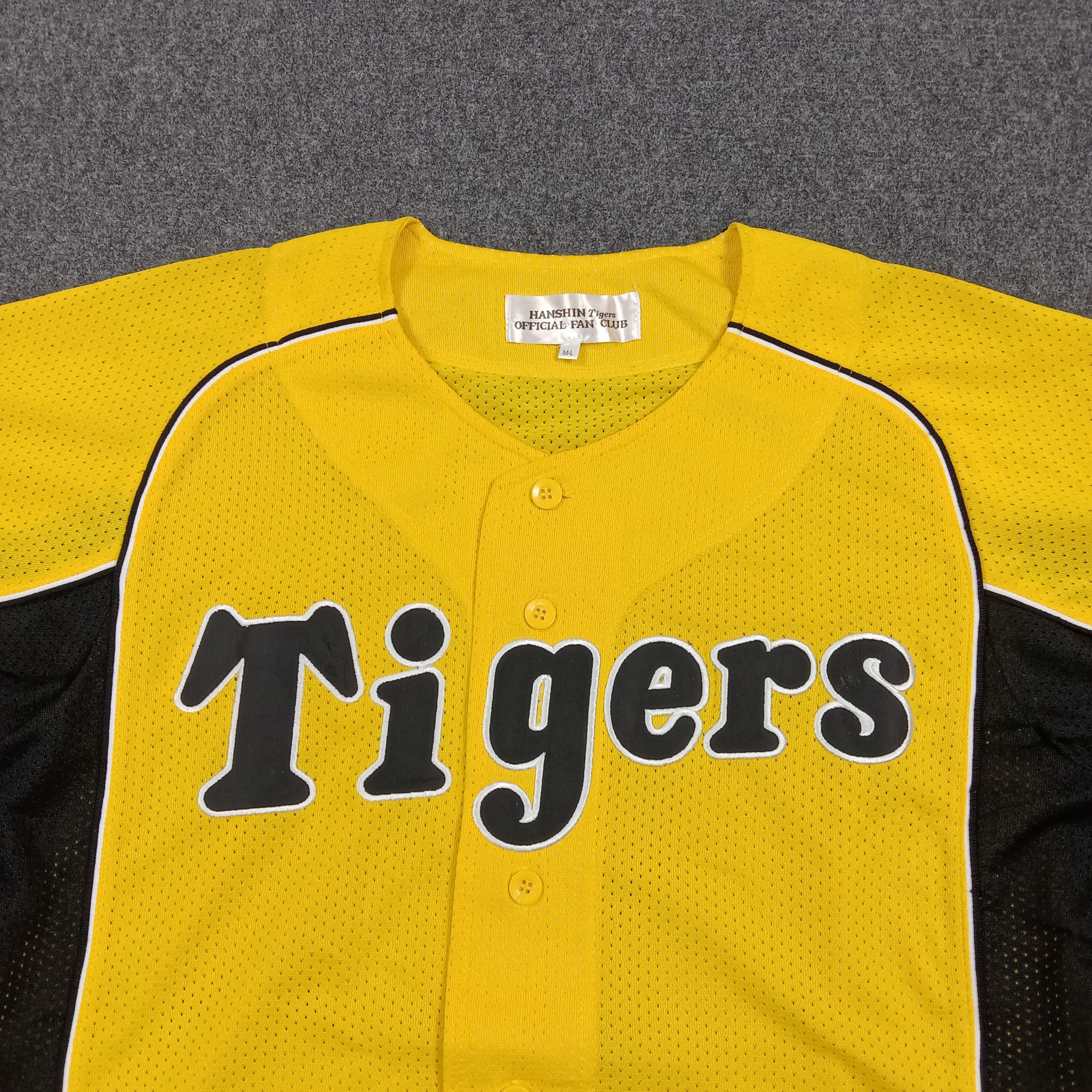 Mizuno Hanshin Tigers Japanese Baseball Jersey Mizuno C294N28 Size US M / EU 48-50 / 2 - 2 Thumbnail