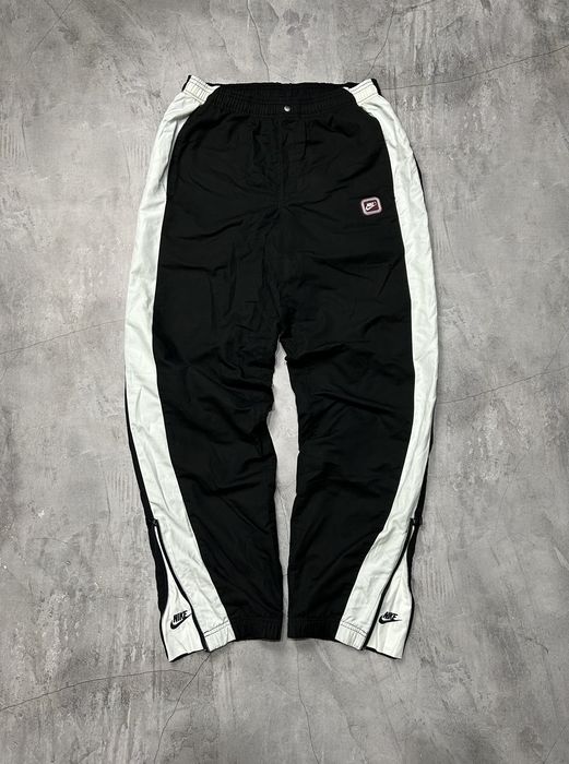 Nike Nike vintage pants y2k nylon track pants drill Grailed
