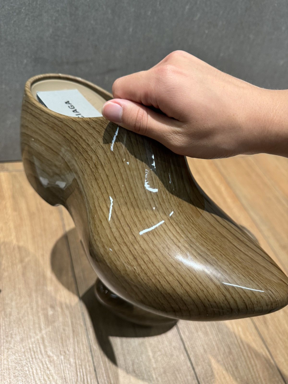Balenciaga Balenciaga rubber shoes Wood Techno rubber clog Size US 9.5 / EU 42-43 - 5 Thumbnail