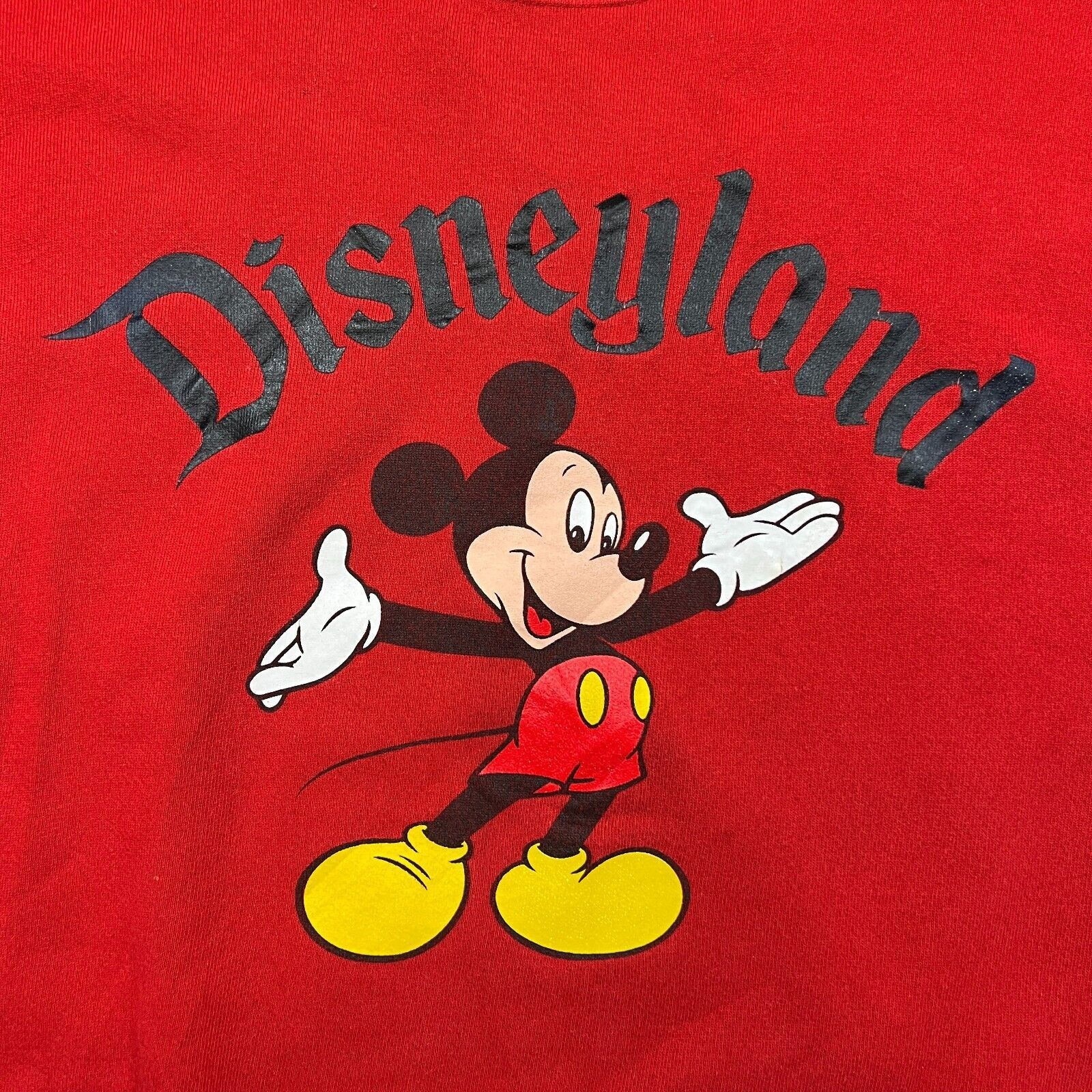 Disney × Vintage Vintage Mickey Mouse Sweatshirt Large Disney USA 90s Crew Size US L / EU 52-54 / 3 - 3 Thumbnail
