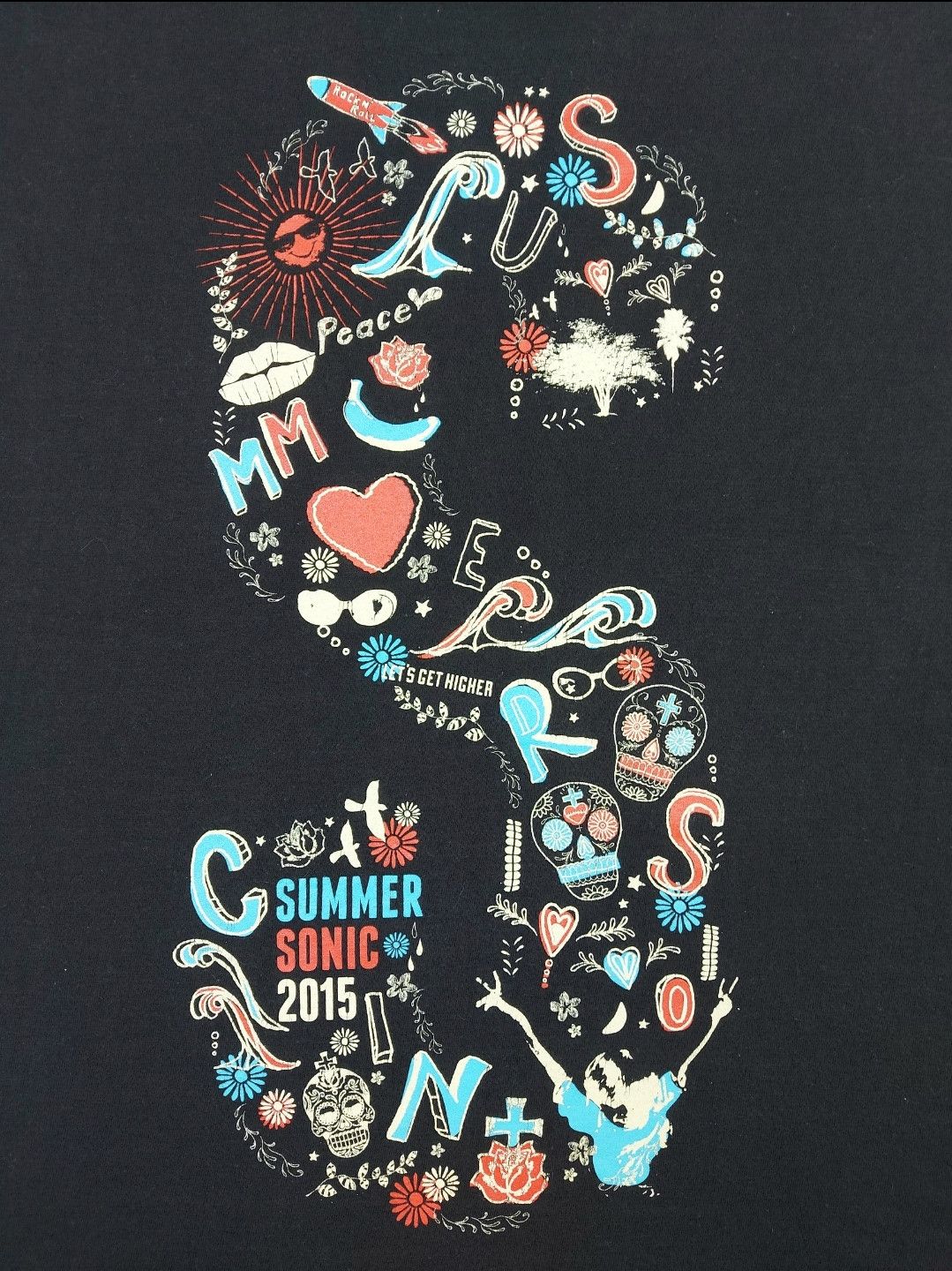 Band Tees × Japanese Brand Summer Sonic Festival 2015 Spell Out Logo Band List TEE Size US L / EU 52-54 / 3 - 4 Thumbnail
