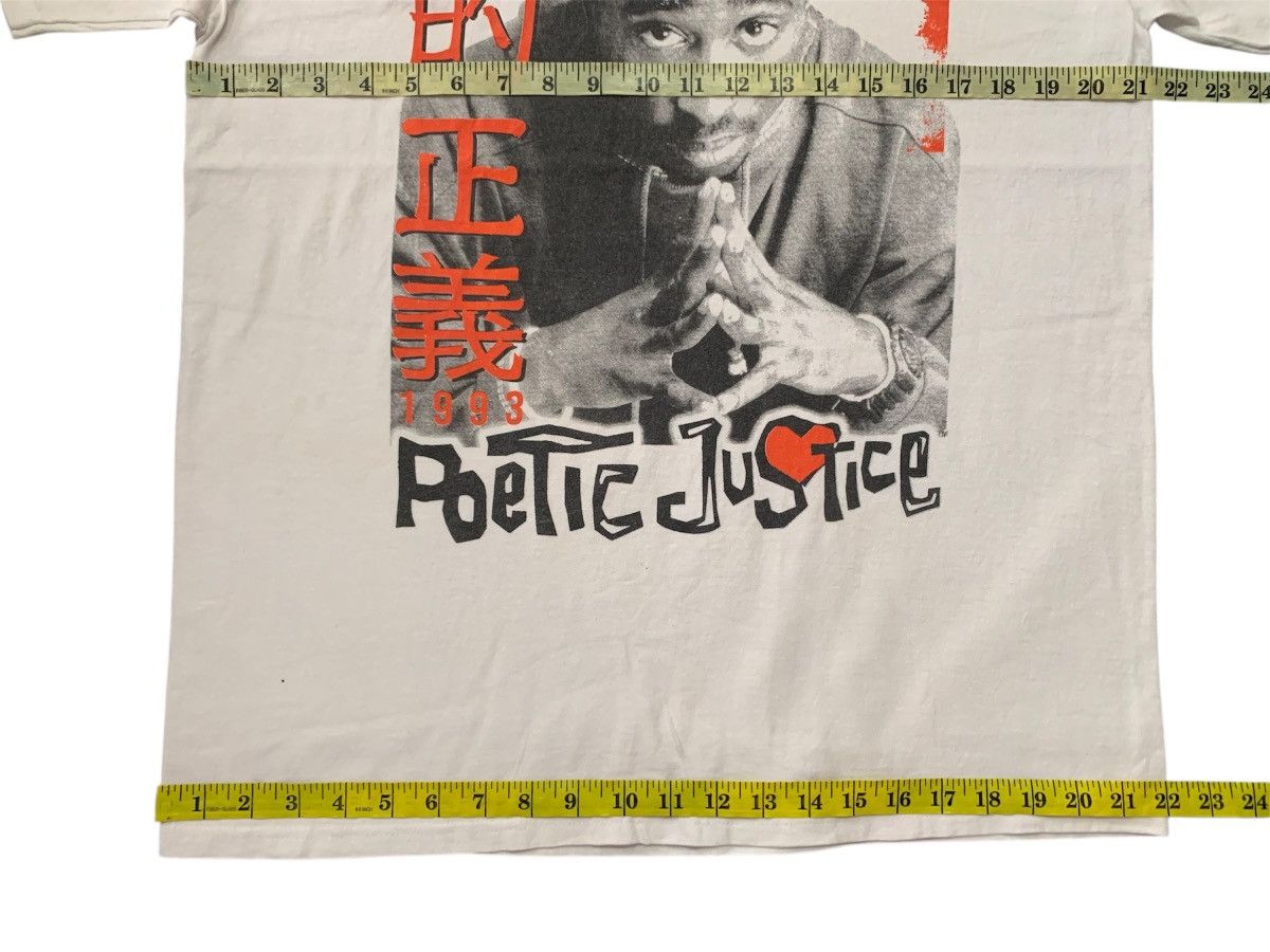 Rap Tees × Vintage LAST DROP#Poetic Justice American Drama Tupac Shakur Tee Size US L / EU 52-54 / 3 - 4 Thumbnail