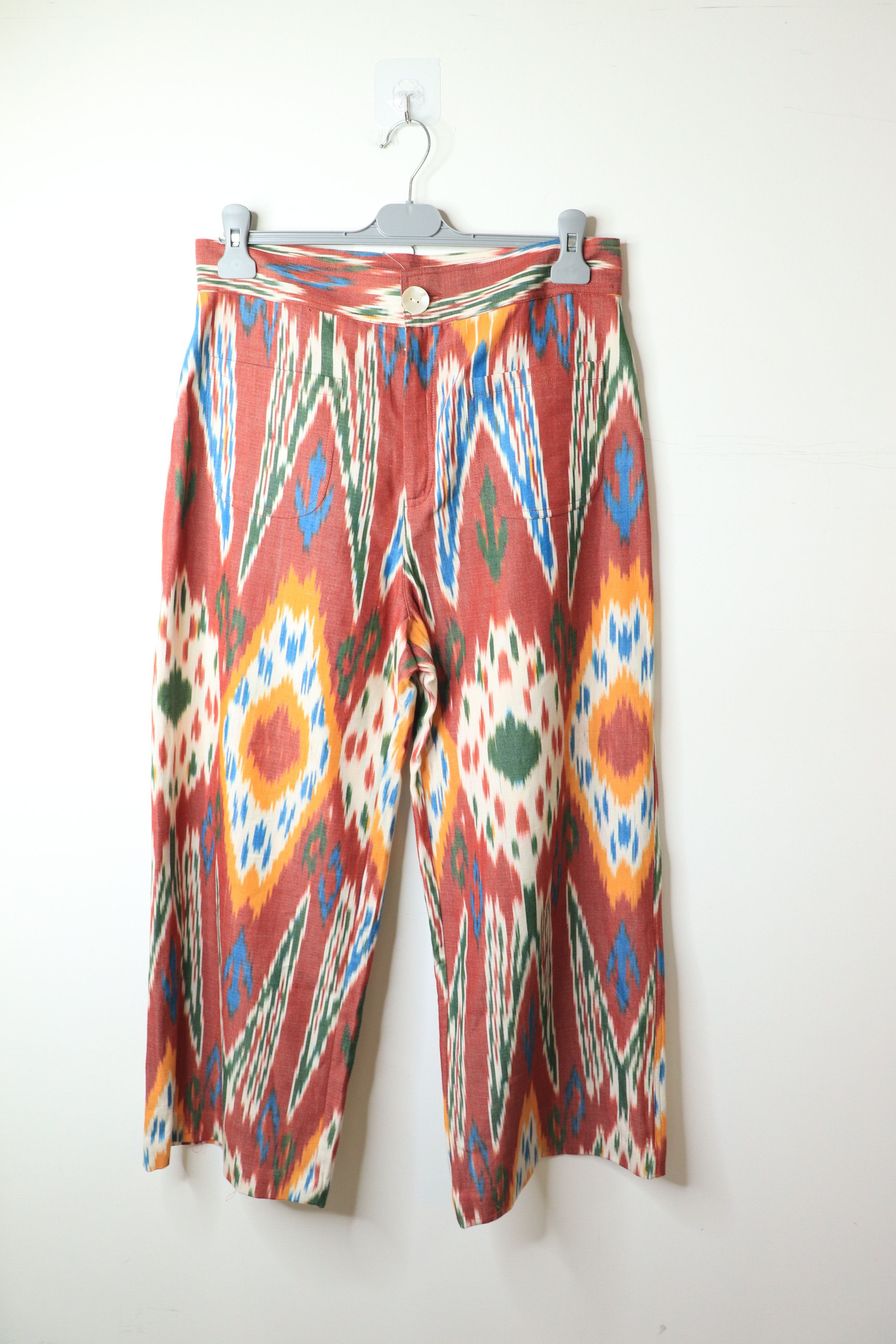 Other Multicolour printed cropped trousers - L Size 34" / US 12 / IT 48 - 1 Thumbnail