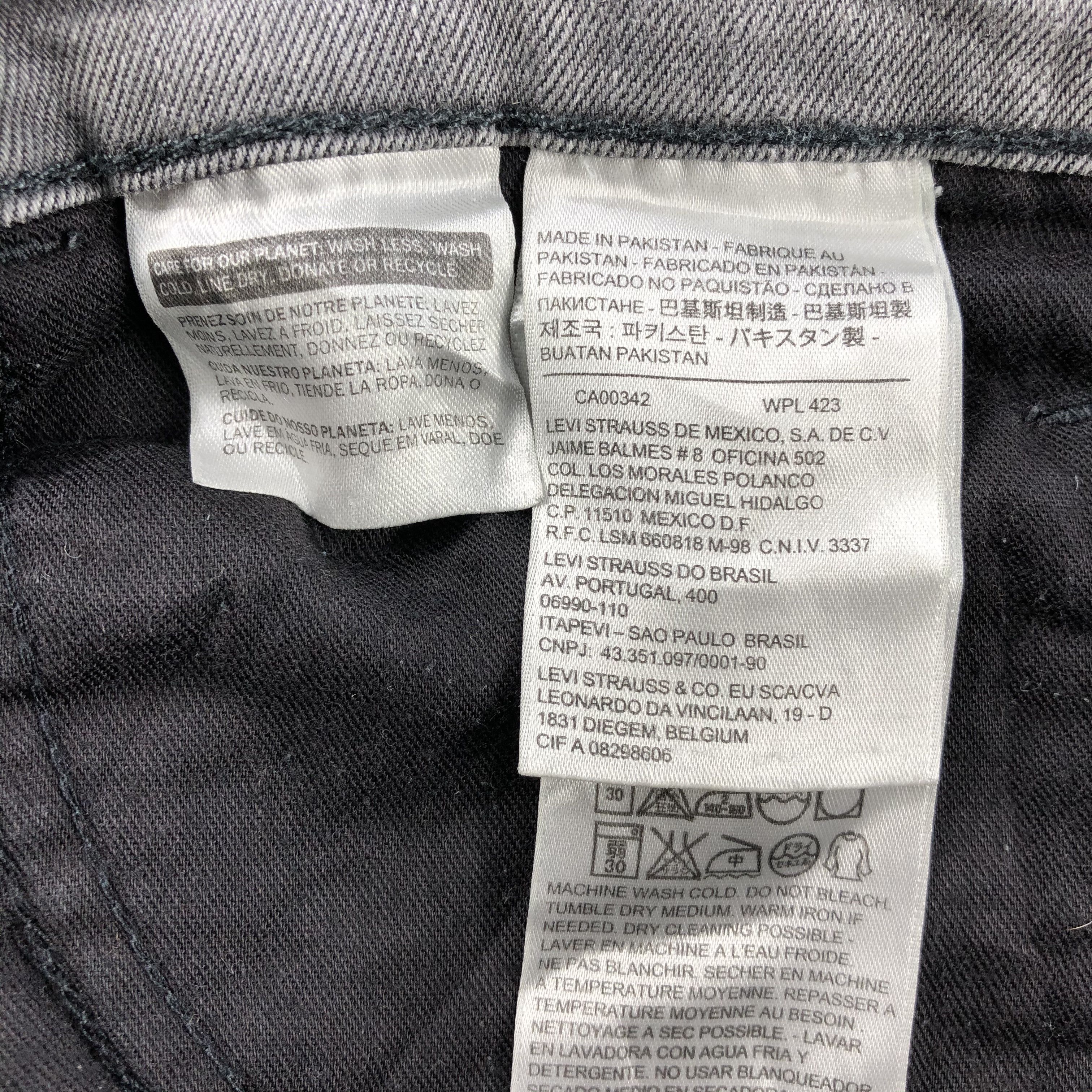 Levi's × Vintage Vintage Levis 511 Slim Fit Jeans-JM1819 Size US 32 / EU 48 - 10 Thumbnail