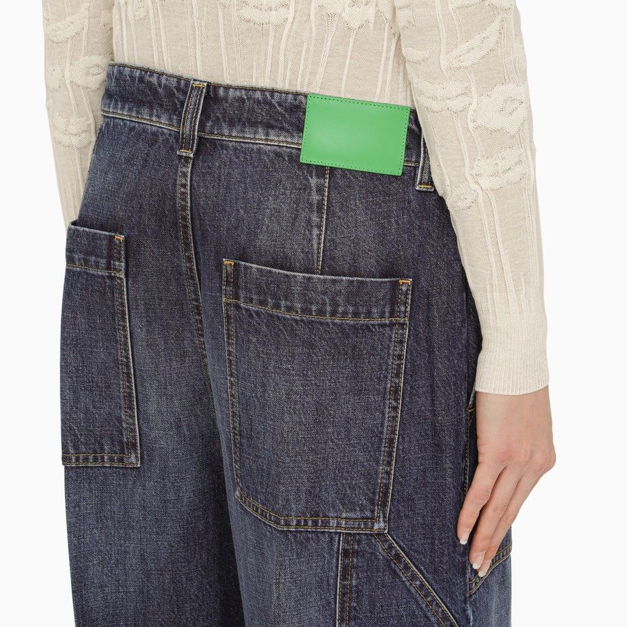 Bottega Veneta o1d2blof0824 Denim Jeans in Blue Size 27" / US 4 / IT 40 - 5 Thumbnail