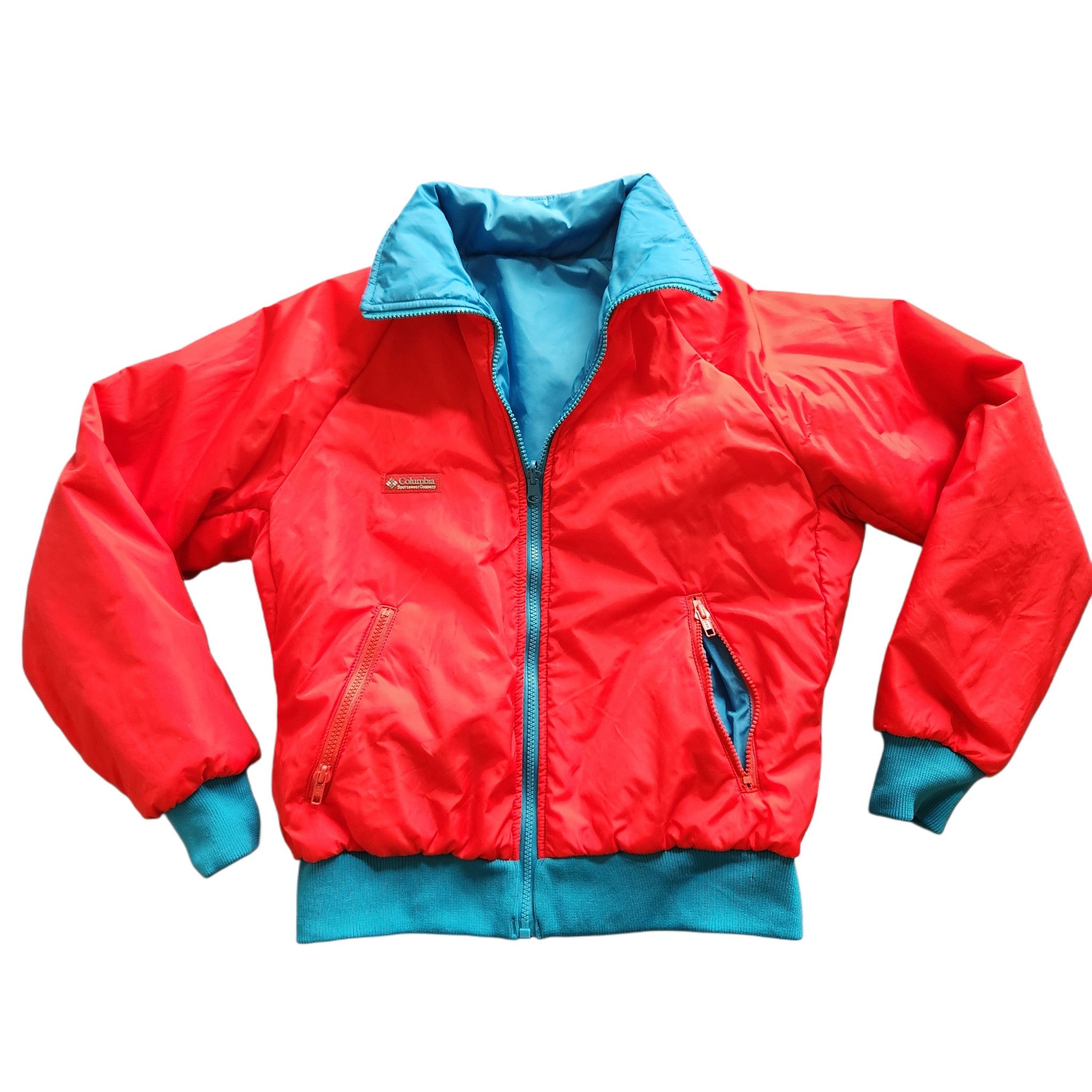 Columbia Columbia 90s retro Double layer reversible winter jacket ho Size L / US 10 / IT 46 - 2 Thumbnail