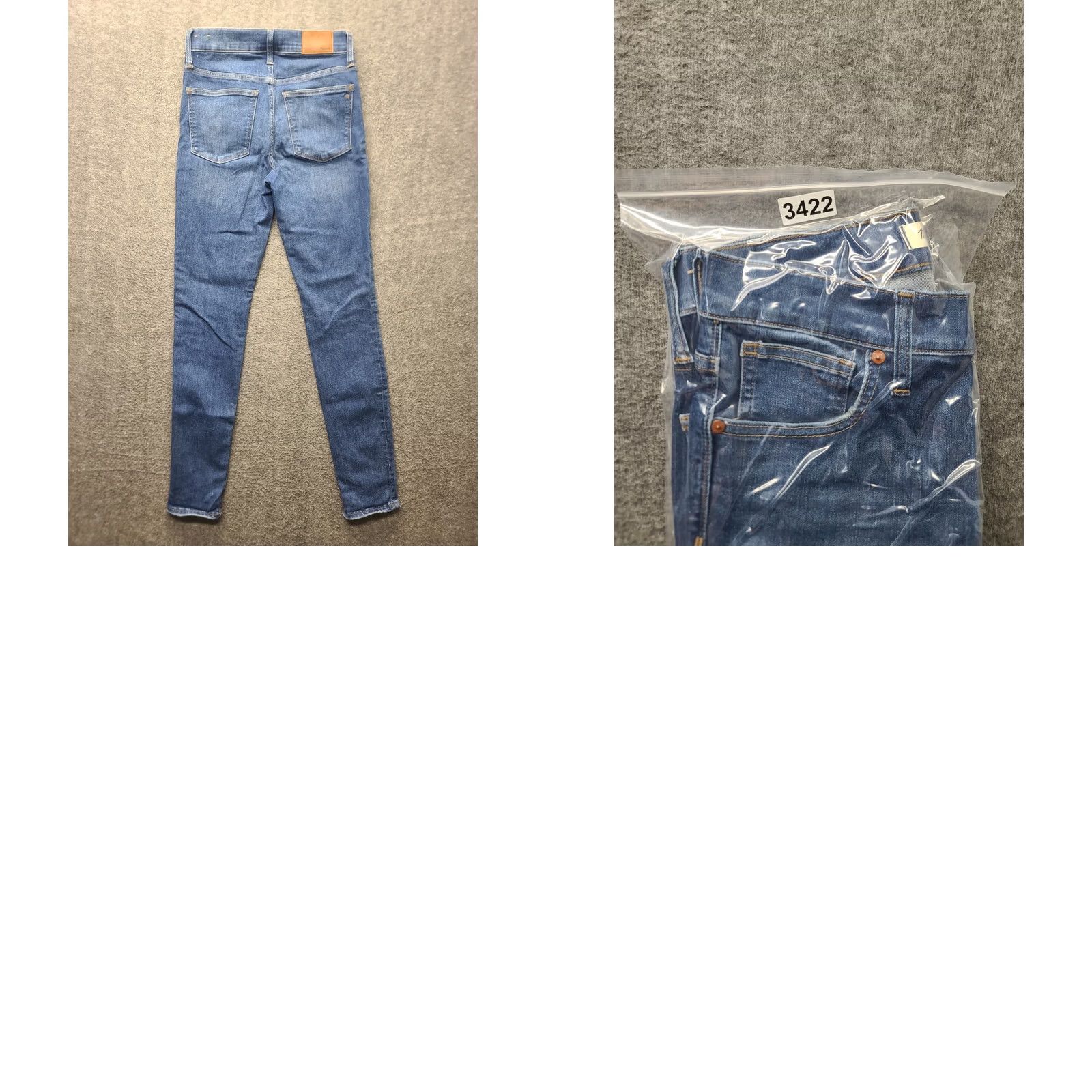 Madewell Madewell Jeans Women’s Size 27 Slim Mid Rise Distressed Stretch 5-Pocket Denim Blue Jeans Women 30in Inseam Size 27" / US 4 / IT 40 - 10 Thumbnail