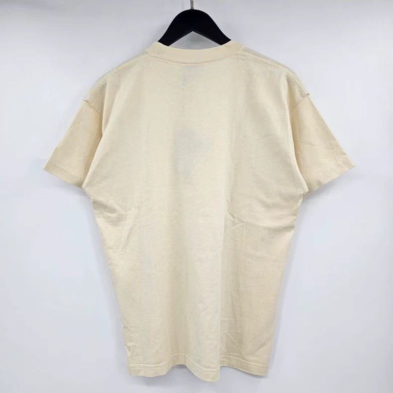 Balenciaga Balenciaga Beige Embroidered Snap Short Sleeve Size US S / EU 44-46 / 1 - 2 Thumbnail