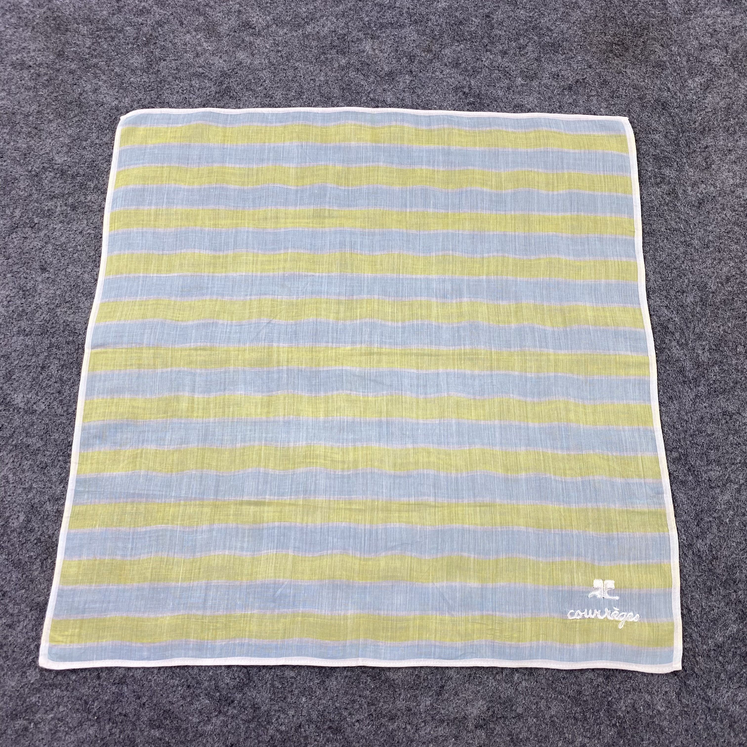 Courreges Courreges Homme Handkerchief / Neckerchief / Bandana-B1220 Size ONE SIZE - 3 Thumbnail