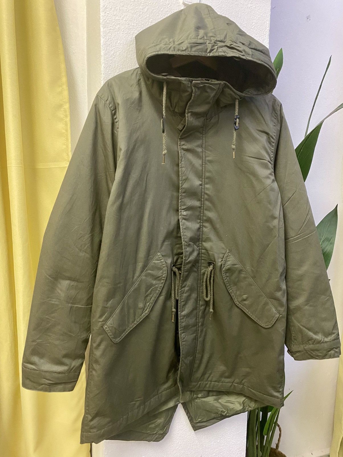 Japanese Brand × Vintage Vintage Military Style Back Number Fishtail Parka Size US M / EU 48-50 / 2 - 2 Thumbnail