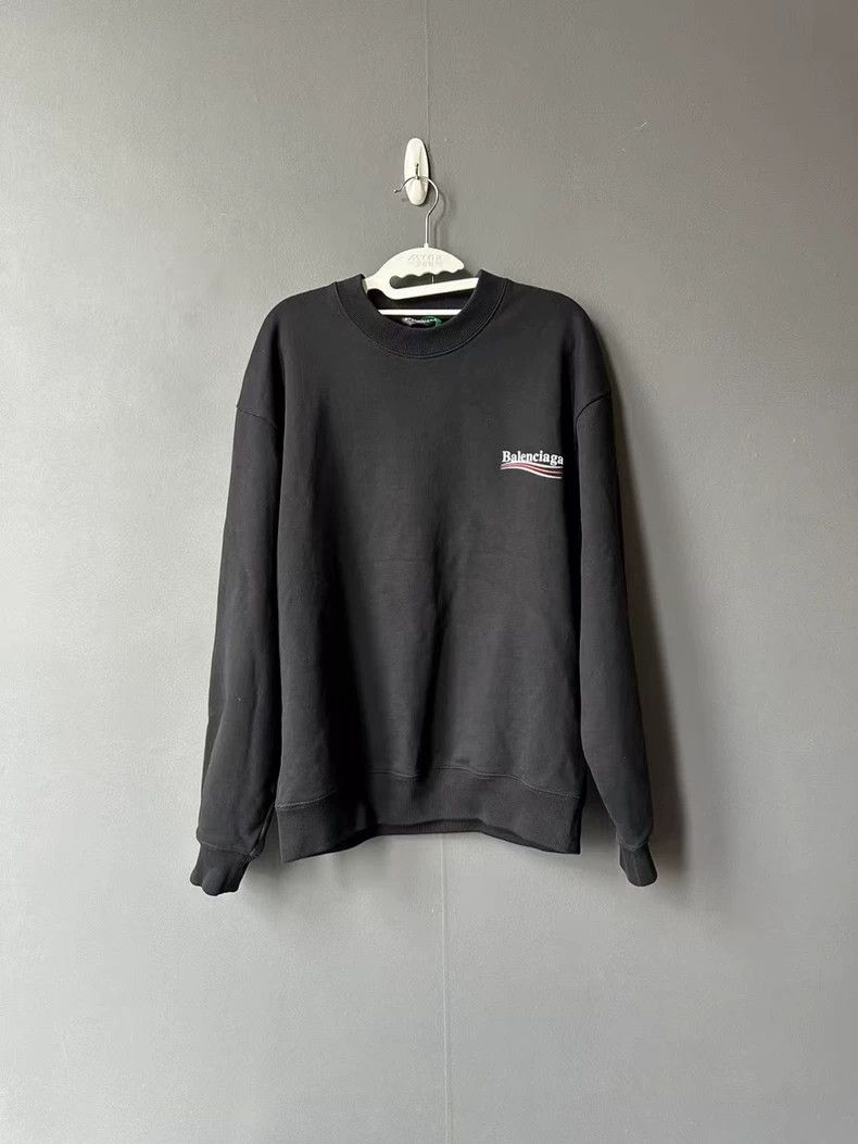 Balenciaga Balenciaga Cola embroidered sweatshirt Size US M / EU 48-50 / 2 - 1 Thumbnail