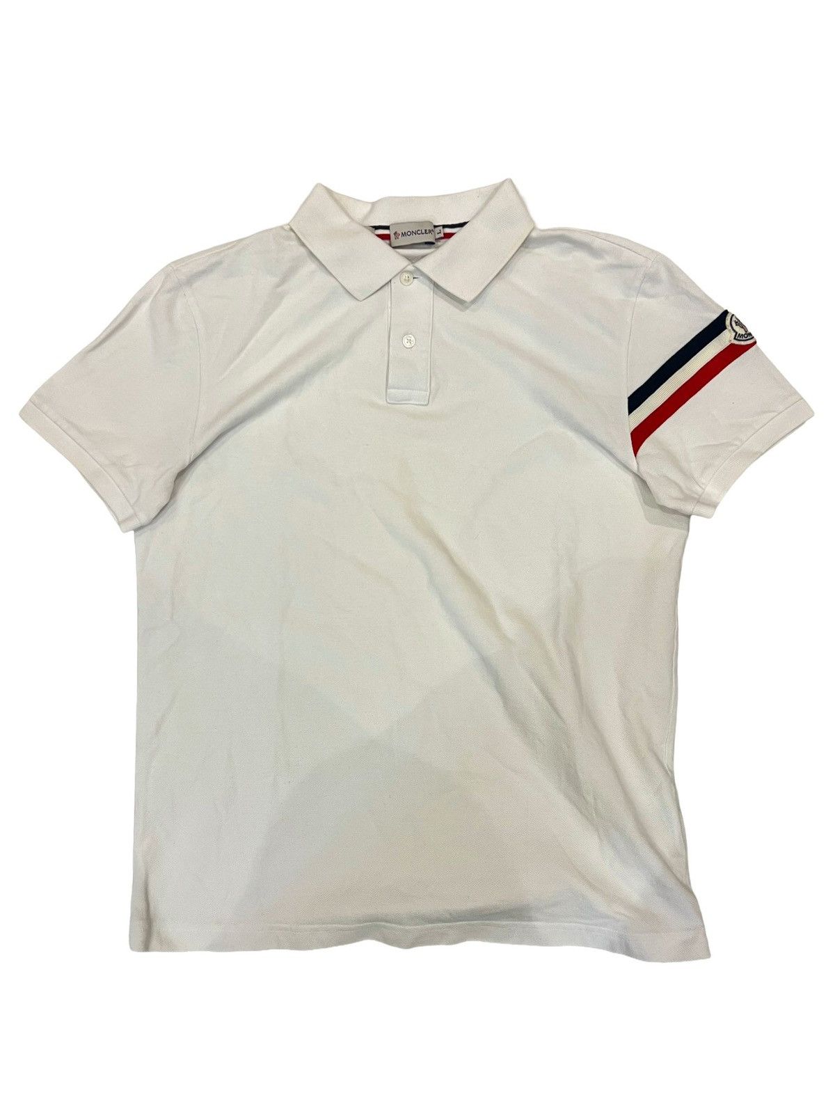 Moncler Moncler Polo Shirt Size US L / EU 52-54 / 3 - 1 Thumbnail