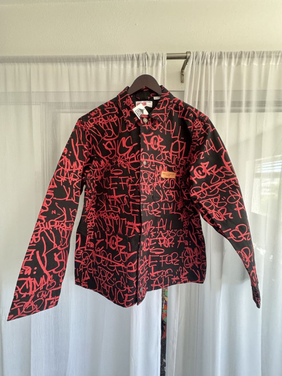 Supreme Printed Canvas Chore Coat | Grailed