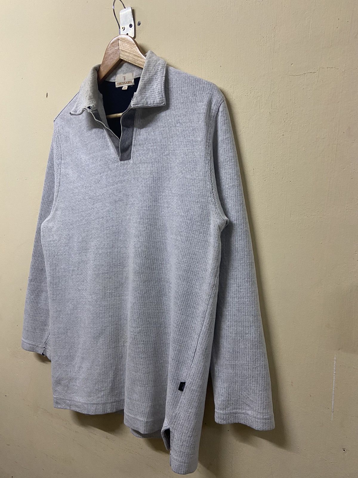 Trussardi × Vintage Vintage Trussardi LongSleeve Size US L / EU 52-54 / 3 - 3 Thumbnail