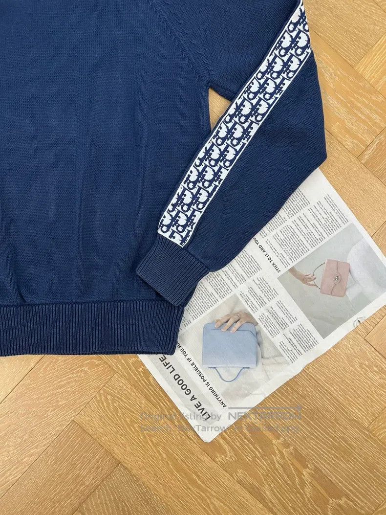 Dior Dior Side letter pattern pullover straight long-sleeved sw Size US S / EU 44-46 / 1 - 3 Thumbnail