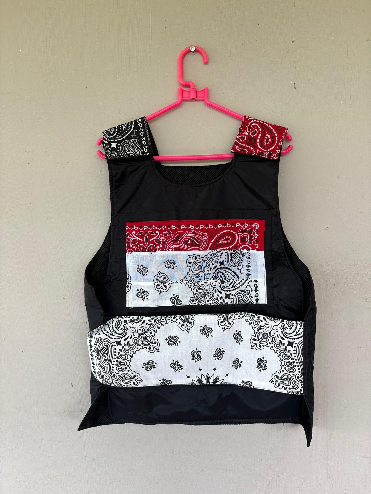 Vintage Vest Costum Vintage Scarf Design Bandana Scarf Size US M / EU 48-50 / 2 - 1 Thumbnail