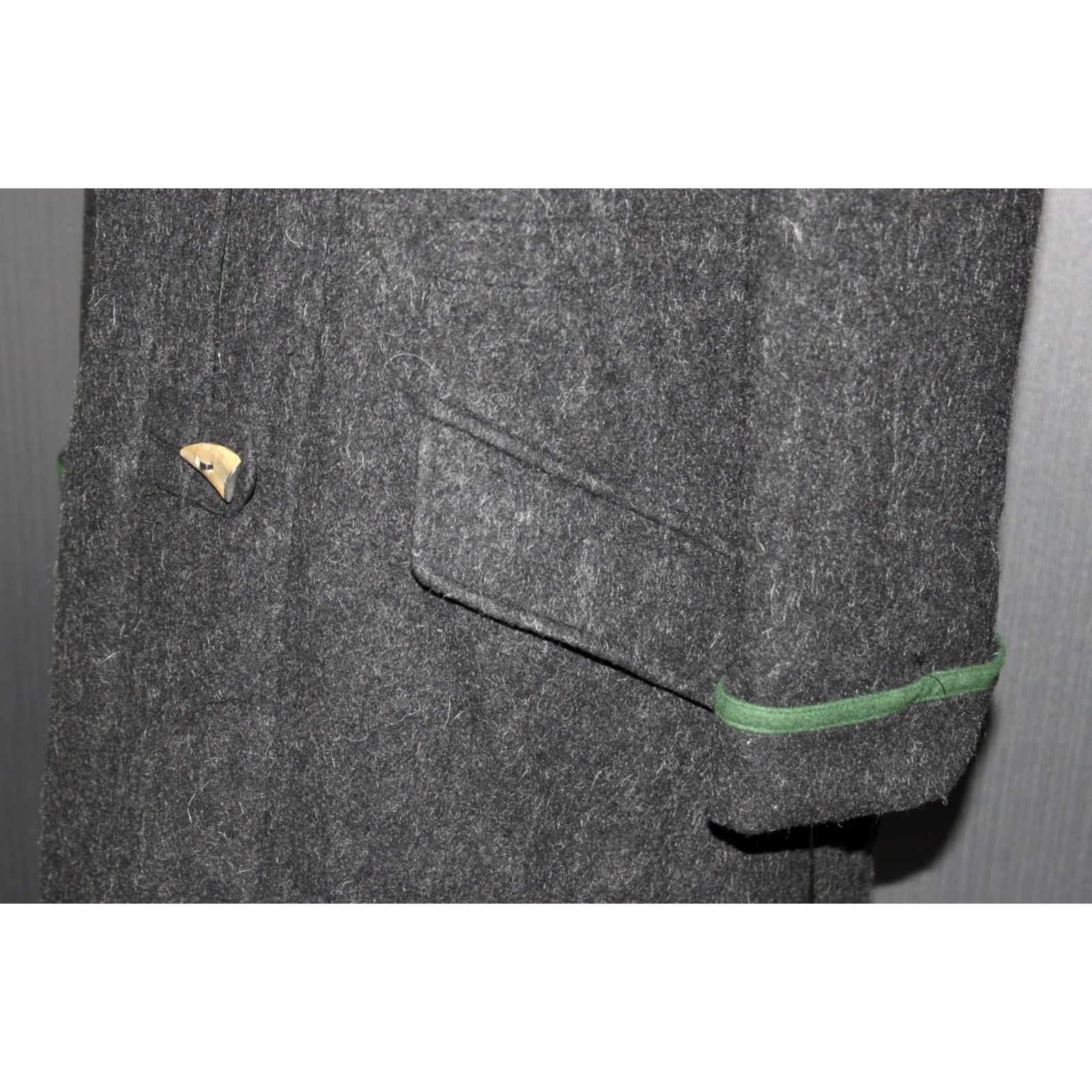Vintage Steinbock wool coat jacket Size GB 18 Austria Grey Womens Size XXL / US 16-18 / IT 52-54 - 2 Thumbnail