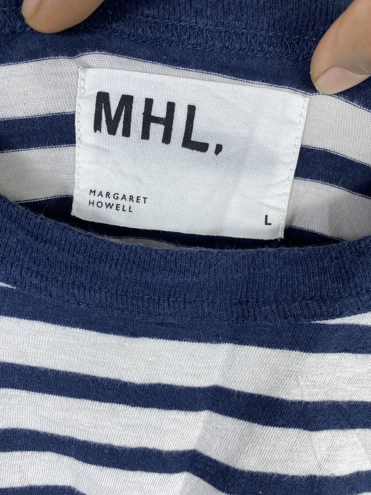 Margaret Howell Margaret Howell Stripe T-shirt Size US L / EU 52-54 / 3 - 4 Thumbnail
