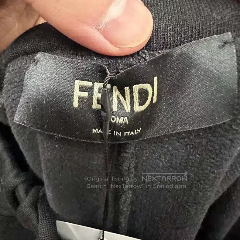 Fendi Fendi Almost New Striped Sweatpants - Special Discount Size US 34 / EU 50 - 2 Thumbnail