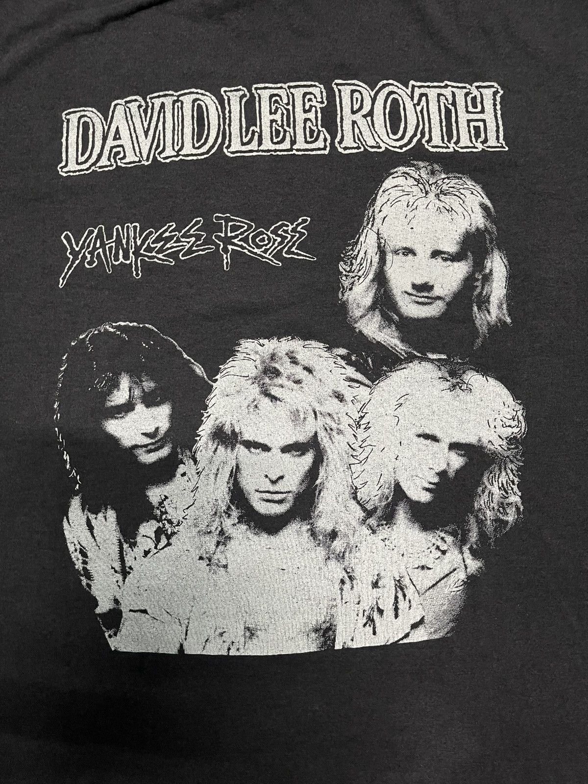 Band Tees Vintage David Lee Roth Shirt Size US XL / EU 56 / 4 - 7 Thumbnail