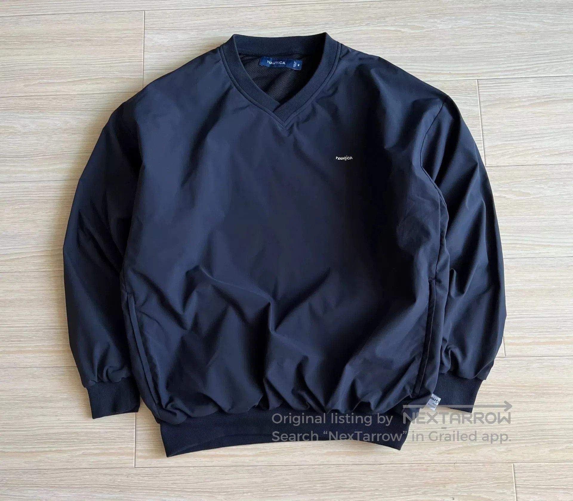 nautica insulated lightweight pullover jacket.