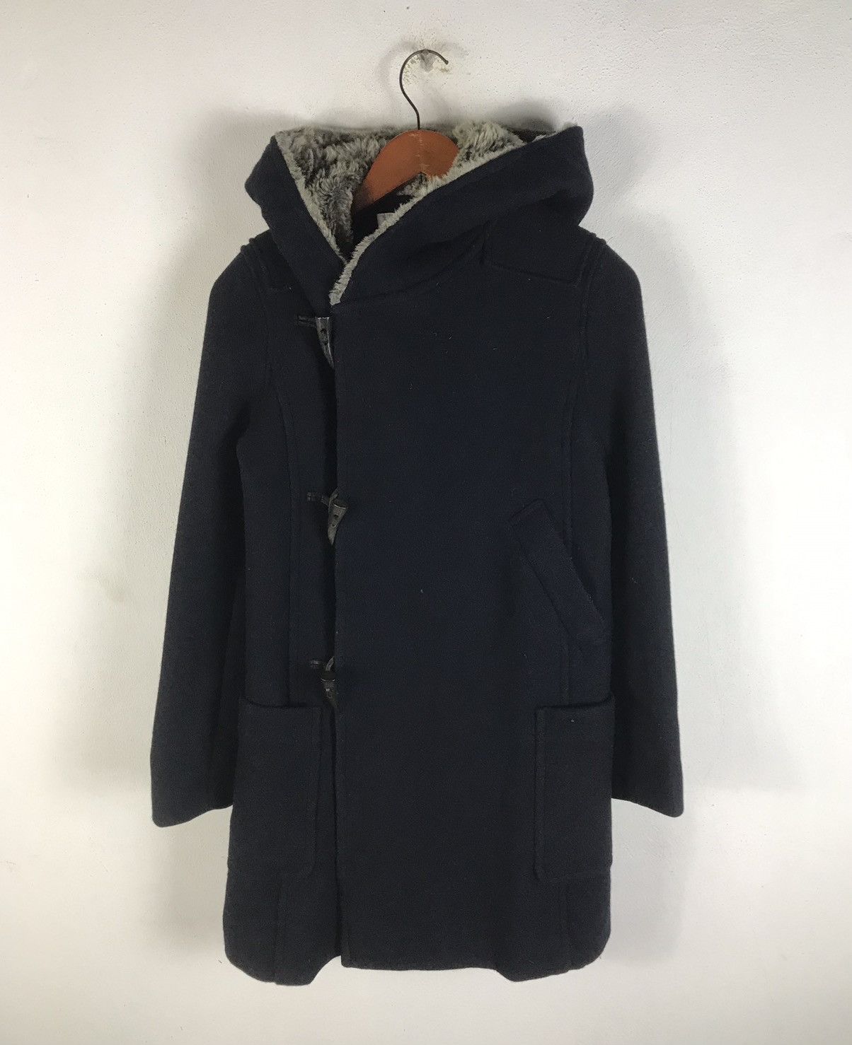 Issey Miyake Sunaokuwahara Archive Asymmetric Faux Fur Duffle Coat Size US S / EU 44-46 / 1 - 1 Thumbnail