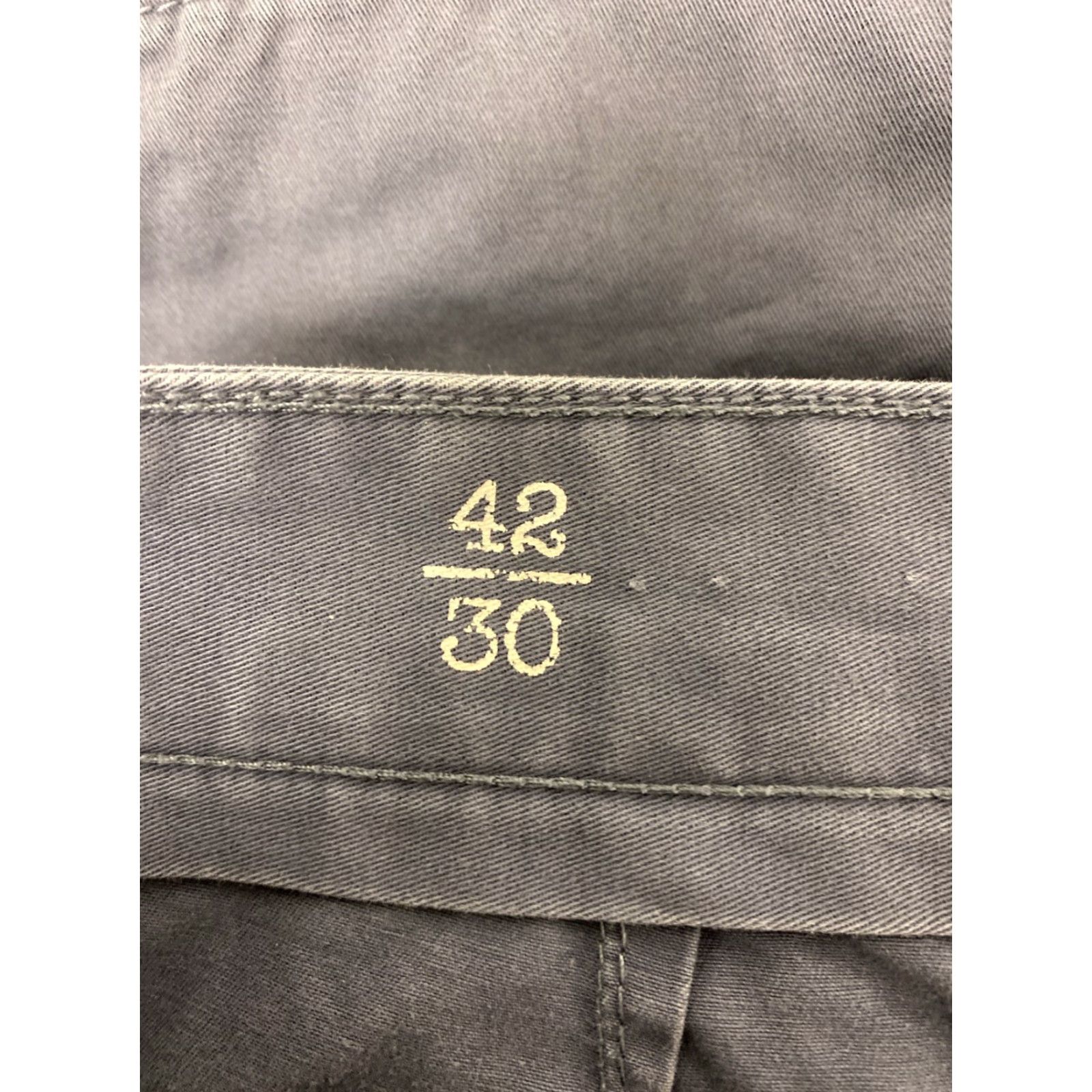 Nautica Nautica Men's Chino Pants 42x30 Blue Classic Fit Straight Cotton/ I OBVIOUS? Size US 42 / EU 58 - 7 Thumbnail