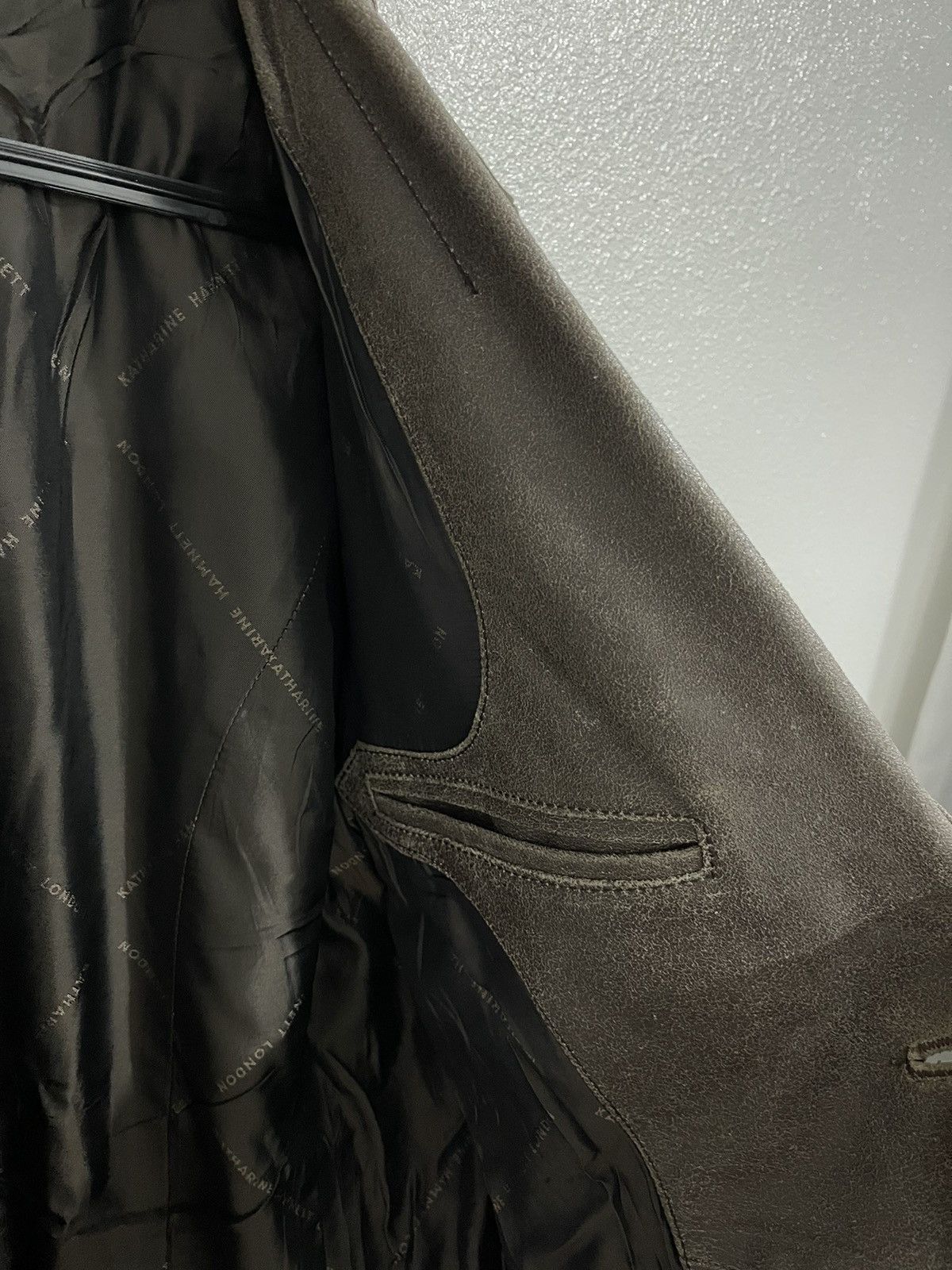 Katharine Hamnett London Vintage Katharine Hamnett London Cow Leather Jacket Size US S / EU 44-46 / 1 - 12 Thumbnail