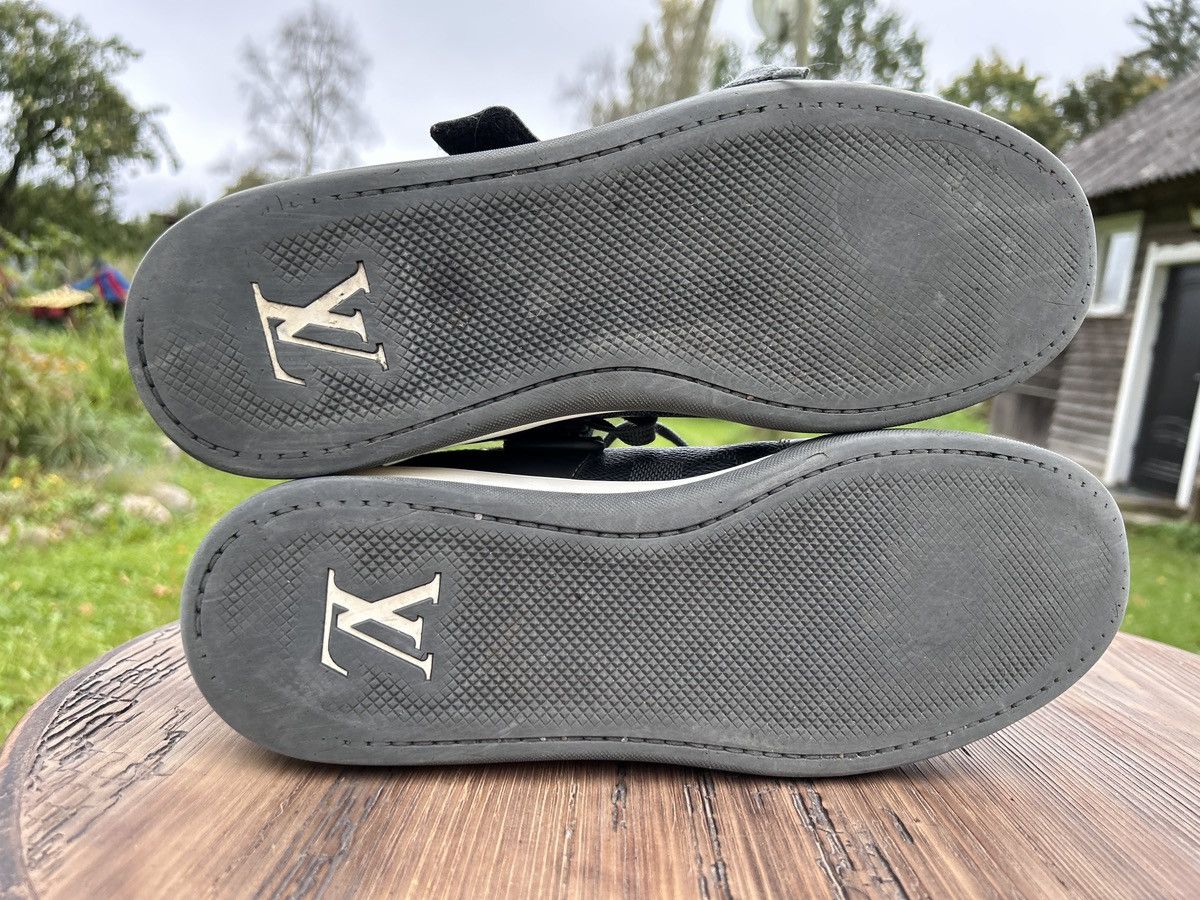 Louis Vuitton Louis Vuitton Elliptic Damier Graphite Low Top Sneakers Size US 7.5 / EU 40-41 - 22 Thumbnail