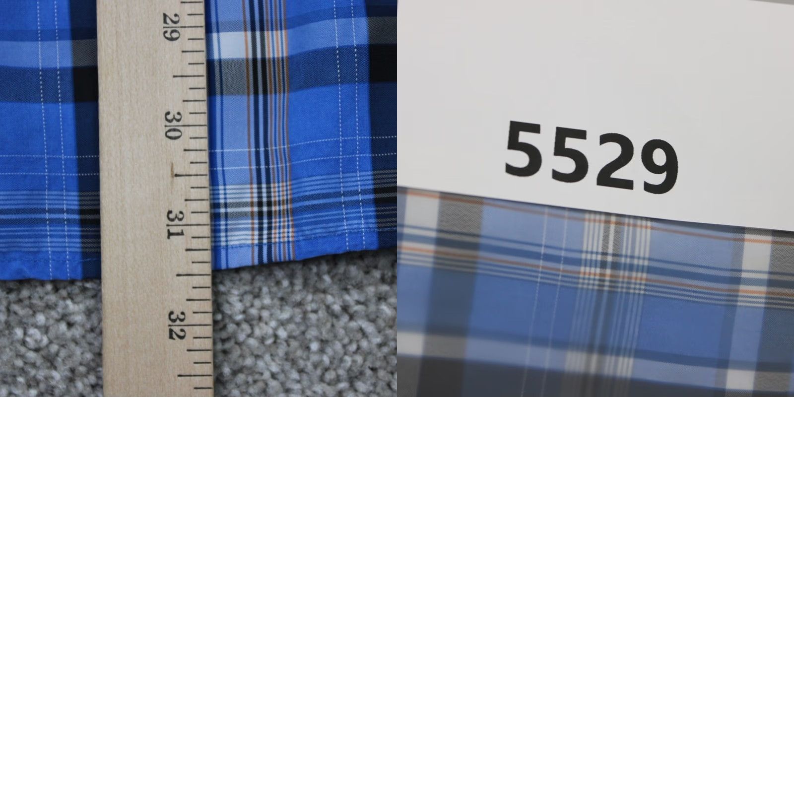 Marmot Marmot Shirt Mens XL Blue Plaid Polynosic Rayon/Polyester Short Sleeve Button Up Size US XL / EU 56 / 4 - 9 Thumbnail
