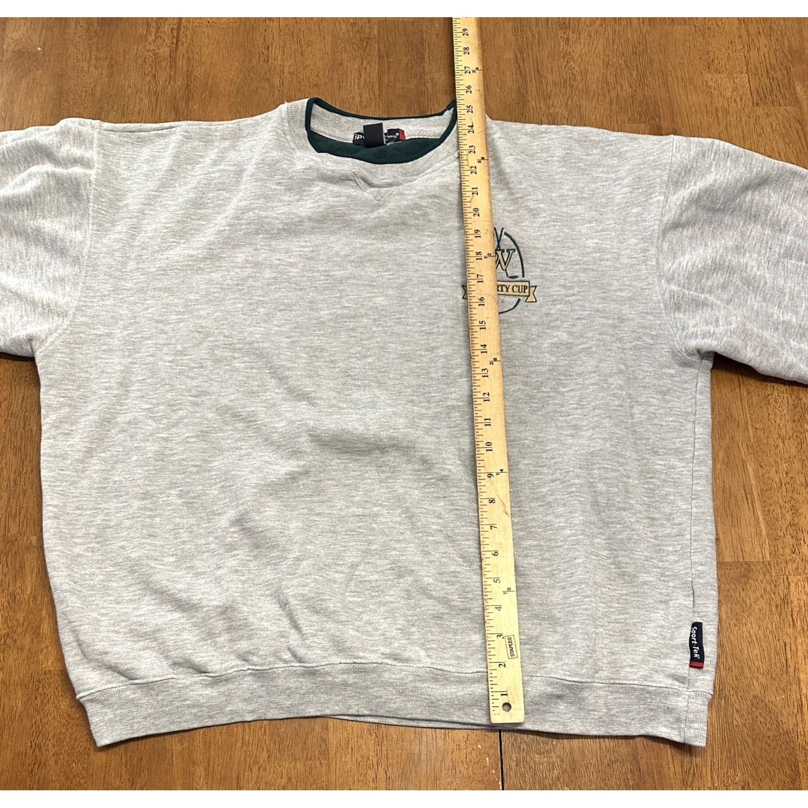 Vintage VINTAGE Cambridge University Doherty Cup Golf Sweatshirt Gray Adult Large Russell Mens Size US L / EU 52-54 / 3 - 6 Thumbnail