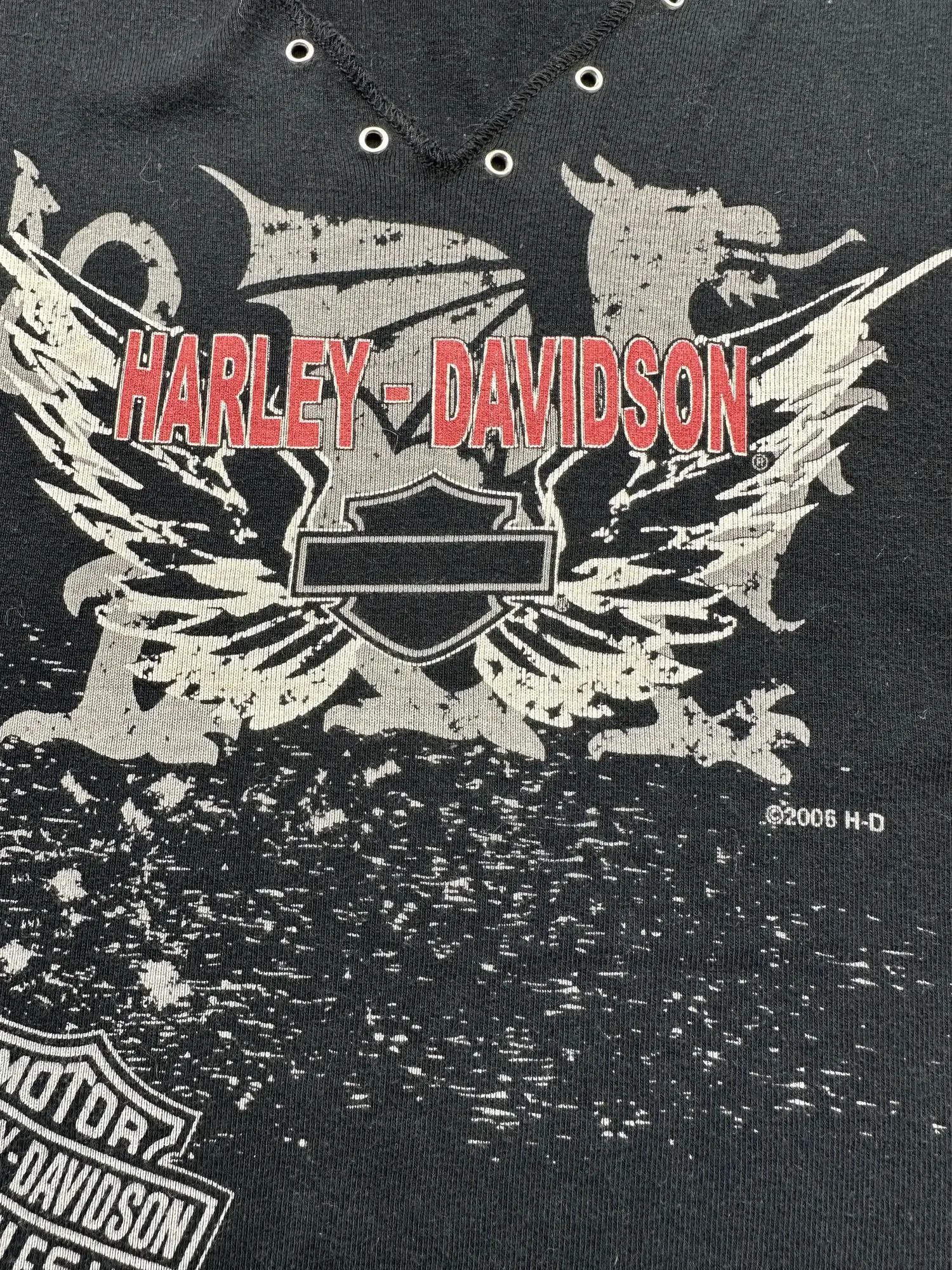 Harley Davidson Harley Davidson Vintage 2006 Tank Top (B12) Size M / US 6-8 / IT 42-44 - 3 Thumbnail