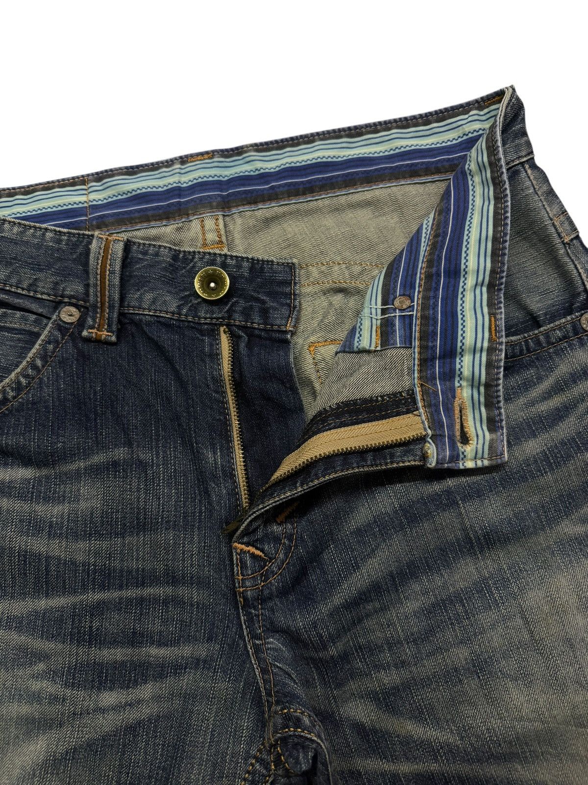Edwin Vintage Edwin 463XVS Exclusive Vintage Japan Denim Jeans W34 Size US 34 / EU 50 - 9 Thumbnail