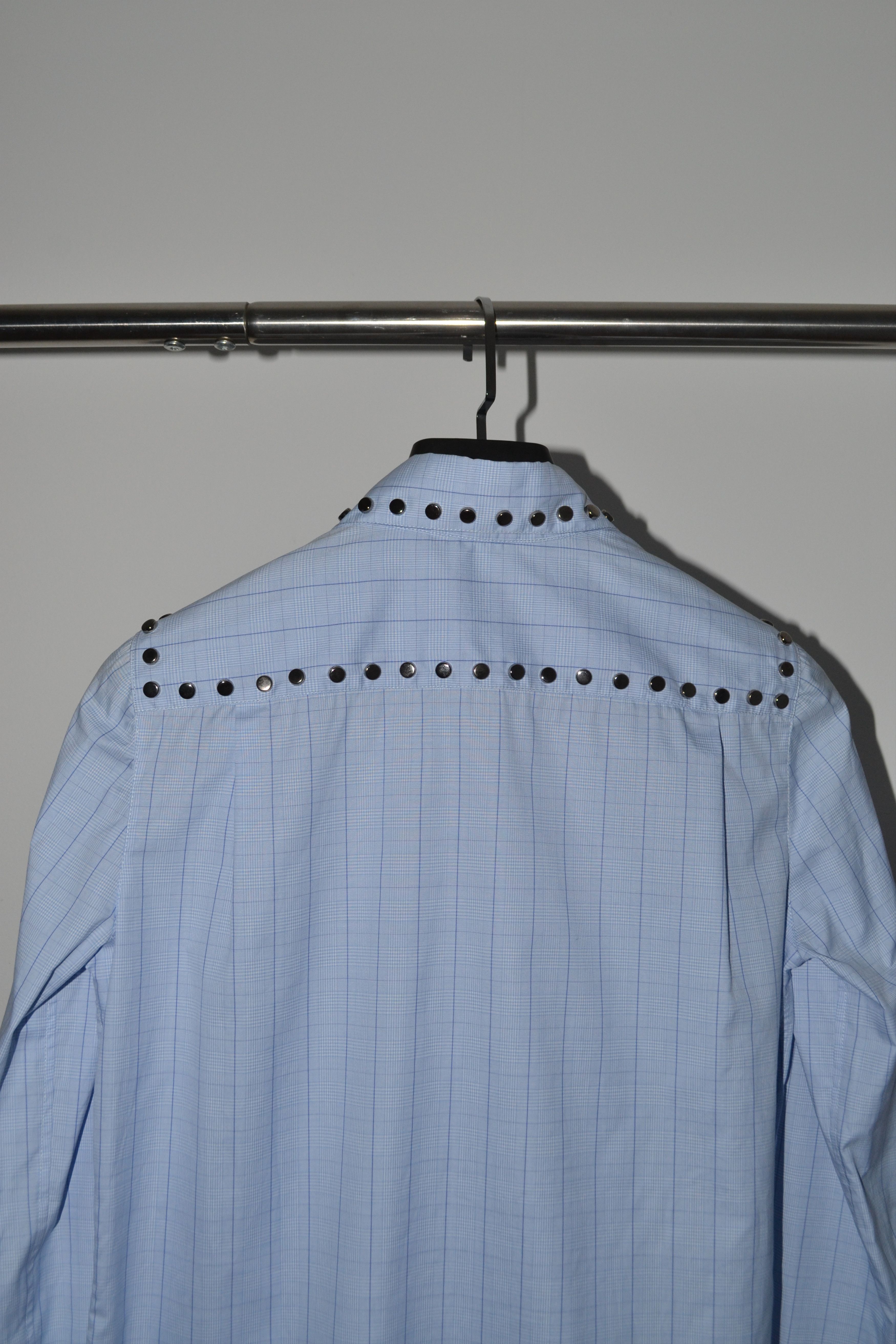 Prada FW2017 Stud Embellished Button Up Shirt Size S / US 4 / IT 40 - 7 Thumbnail