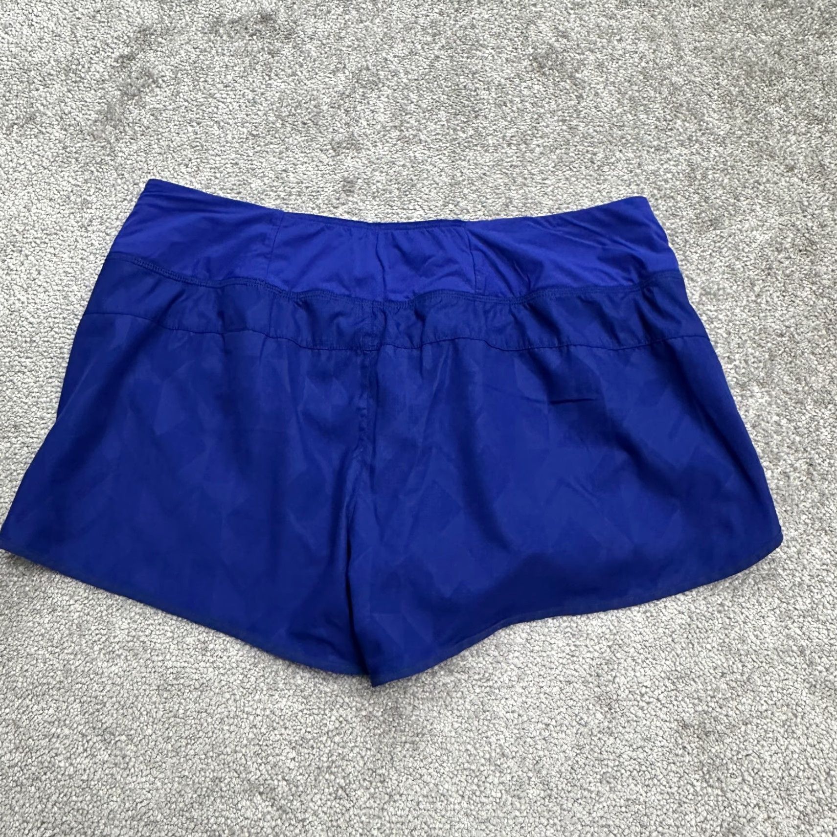 Patagonia Patagonia Active Shorts Women L Royal Blue Lined Athletic Sport Running Size 36" / US 14 / IT 50 - 2 Thumbnail